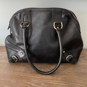 Banana Republic Leather Satchel